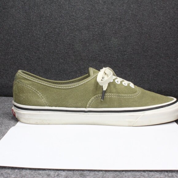 Vans Authentic 44 Dx Anaheim Factory 721278 Olive OG Suede, Mens Size 12 - Picture 7 of 12